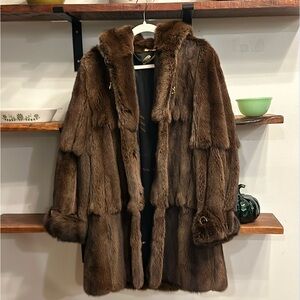 Incredible Zuki vintage mink coat for the holidays or the bodega